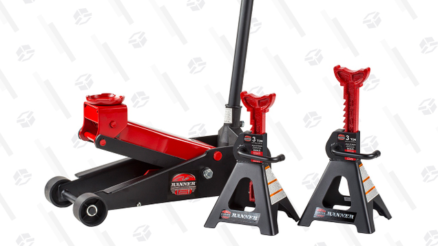 Banner B630JS 3 Ton Garage Jack Combo with 3 Ton Jack Stands | $202 | WalmartPro-Lift G-737 3.5 Ton Garage Jack | $117 | Walmart